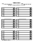 homework chart